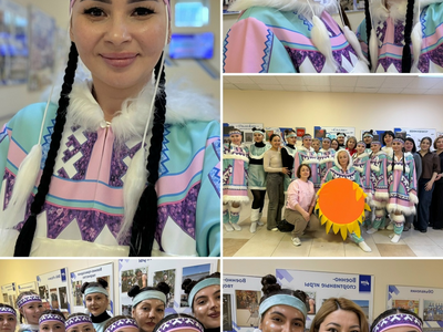 Воспитатели Детский сад №17 «Белочка» приняли участие в конкурсном туре XIV городского смотр-конкурса художественного творчества работников образования города Сургута. С самого утра было интересно и позитивно. Мы приняли участие в конкурсе с танцем на Хантейские мотивы, многие коллеги пришли поддержать нас. Вместе мы - сила!
Как же приятно осознавать, что наша профессия объединяет столько талантливых и творческих людей. Костюмы, выступления, атмосфера… Мороз за окном лишь подчеркнул ценность тепла сердец...